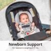 Chicco KeyFit 30 ClearTex Infant Car Seat and Base, Rear-Facing Seat for Infants 4-30 lbs, Includes Head and Body Support
