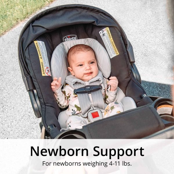 Chicco KeyFit 30 ClearTex Infant Car Seat and Base, Rear-Facing Seat for Infants 4-30 lbs, Includes Head and Body Support
