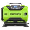 24 Volt Battery Powered 160-PSI Inflator with 2.0 Ah USB-C Battery & Charger – Green