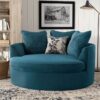 61” Wide Barrel Chair