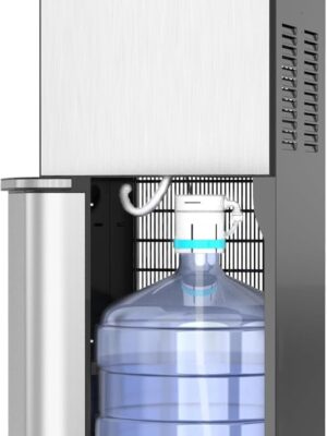 Limited Edition Self Cleaning Water Cooler Water Dispenser – 3 Temperature Settings – Hot, Cold & Room Water, Durable Stainless Steel Construction, Bottom Loading – UL Listed-Avalon