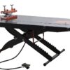 APlusLift MT1500X 1500LB Air-Operated Motorcycle & ATV Lift Table – 48′′ Wide with Side Extensions, 2-Year Warranty