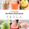 Slushie Machine – Professional Frozen Drink Maker No Ice Needed- 70 oz Slushy Machine for Home with LED Display – One-Touch Reservation & 6 Pre-set Programs for Frozen Margaritas, Frappés & Ice Cream