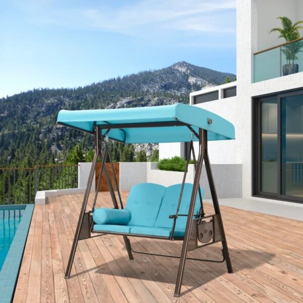 Porch Swing with Canopy