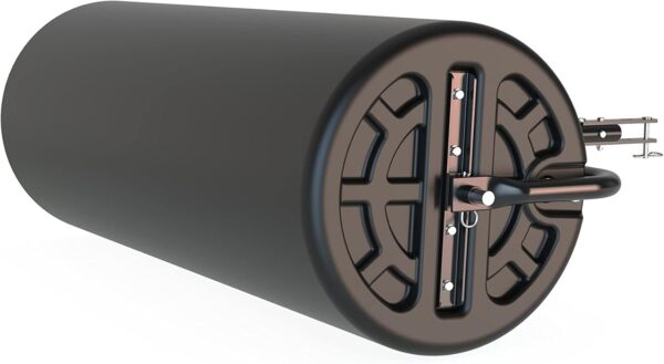 Agri-Fab 45-0604 18′′ x 48′′ Tow Behind Poly Lawn Roller 550 lbs Weight with Water, Poly Drum and Steel Frame, with Plug. Designed for Lawn and Garden Tractors