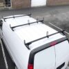 Vantech GFY Heavy Duty 3 Bar Ladder Roof Rack Fits: Chevy Express All Year Trims (Black)