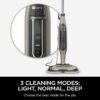 Steam Pickup 3-in-1 Steam Mop Picks Up Debris, Deep Scrubs, & Steam Sanitizes – All At Once, Lightweight Steam Cleaner for Home with Sealed Hard Floors like Hardwood, Tile & Laminate, SD201