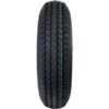 Hi-Run ASB1001 8 Spoke White 50 PSI ST175/80D13 and 13 in. x 4.5 in. 5-4.5HD 6-Ply Tire and Wheel Assembly