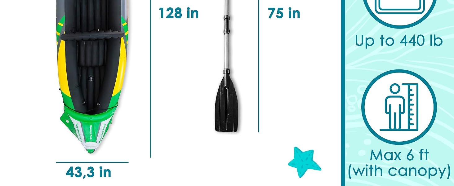 Keystone Peak Kayak with Canopy