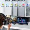 Laptop Screen Extender – 15.6′′ FHD 1080P Portable Monitor for Laptop, Detachable & Plug and Play Dual Laptop Monitor Extender for 13′′-17.3′′ Laptops, Compatible with Wins/Mac/Android/Chrome