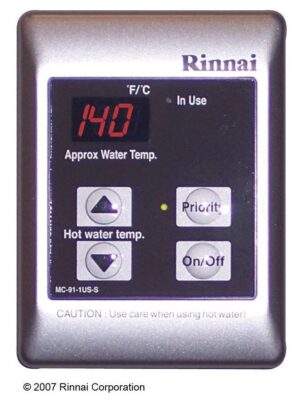 Remote Temperature Controller Silver MC-91-2S