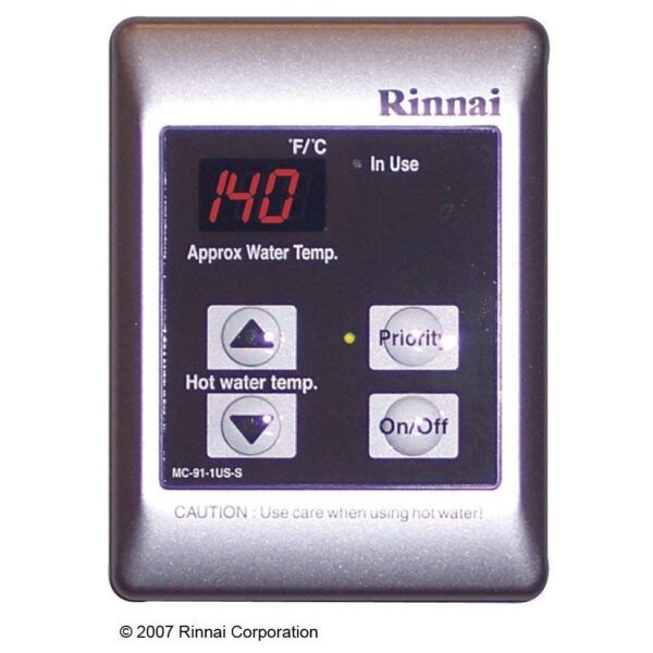 Remote Temperature Controller Silver MC-91-2S
