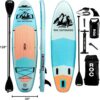 Roc Inflatable Stand Up Paddle Boards 10 ft 6 in with Premium SUP Paddle Board Accessories, Wide Stable Design, Non-Slip Comfort Deck for Youth & Adults
