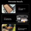 Z GRILLS Wood Pellet Grill Smoker with 552 Cooking Area & Front Shelf for Outdoor BBQ, Smoke, Bake and Roast, 550C