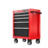 2000 Series 26-in W x 36.5-in H 5-Drawer Steel Rolling Tool Cabinet (Red)
