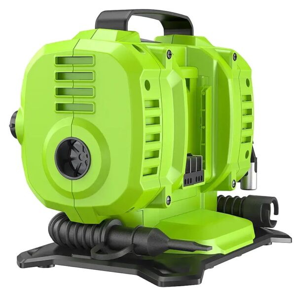 a932cdd7c3874990882bb29853eff534 24 Volt Battery Powered 160-PSI Inflator with 2.0 Ah USB-C Battery & Charger – Green