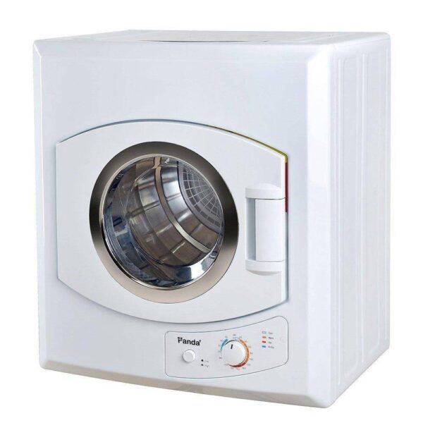 a9531a6851a848f4a184b7bdca692338 3.75 Cu.Ft Compact Electric Laundry Dryer – Portable Clothes Dryer with Easy Controls, White