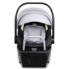 Britax Willow S Infant Car Seat with Alpine Base, ClickTight Technology, Rear Facing Car Seat with RightSize System, Glacier Onyx