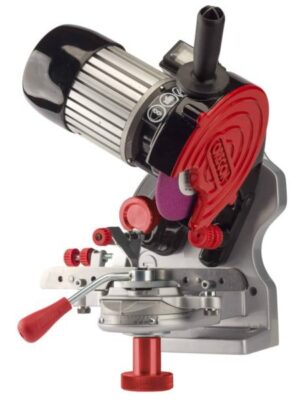 Oregon Professional Compact 120-Volt Bench Grinder, Universal Saw Chain Sharpener, for All Chainsaw Chains (410-120)