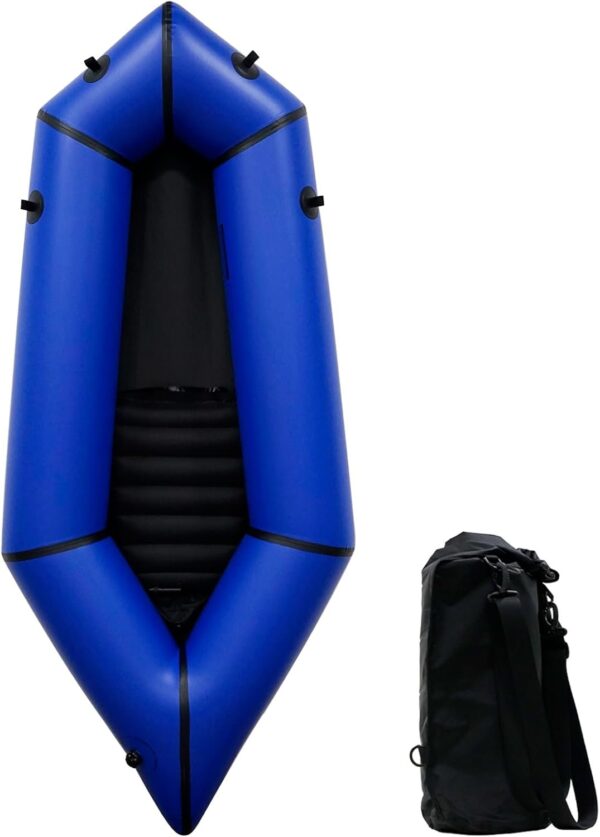 aa183de9ee6a4c83824fa103d40a476c Lightweight Packrafts, TPU Inflatable Kayak for Flat Water Rafting Camping Trip/Fishing/Water Adventures 1 Person/2 Person Packraft, 330lb/660lb Weight Capacity