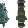Waste-Mate 267-0001 Sewage Pump, 1/2 HP Automatic – Heavy-Duty Submersible Sewage, Effluent or Dewatering Pump