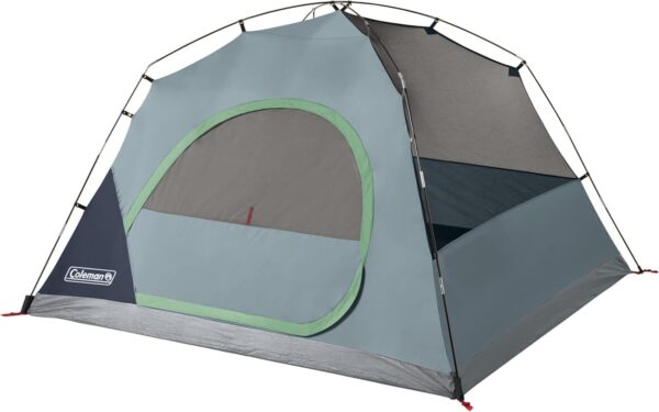 Coleman Skydome Tent with 5 Minute Setup, 4-Person Weatherproof Tent with Rainfly & Carry Bag, 20% More Headroom Than Traditional Canopies
