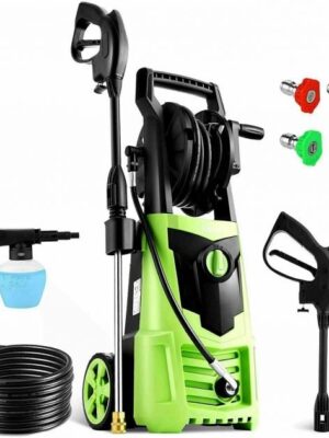 Electric Pressure Washer 3000PSI, 2.4GPM High Power Washer Cleaner NEW