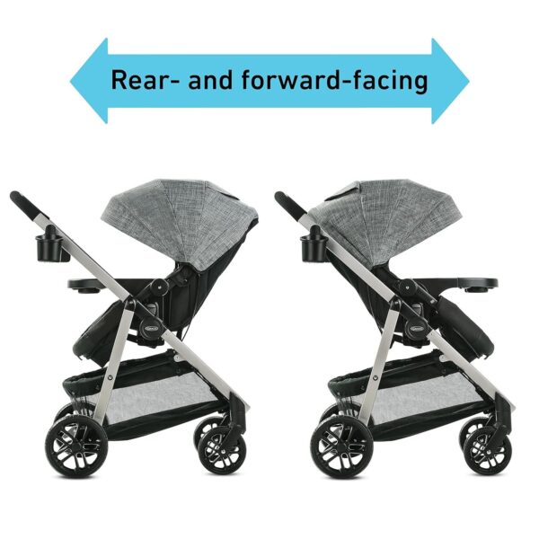 ab9aa13665614e85ae6ce065cce6a8d7 3-in-1 Travel System: Stroller & Infant Car Seat Combo