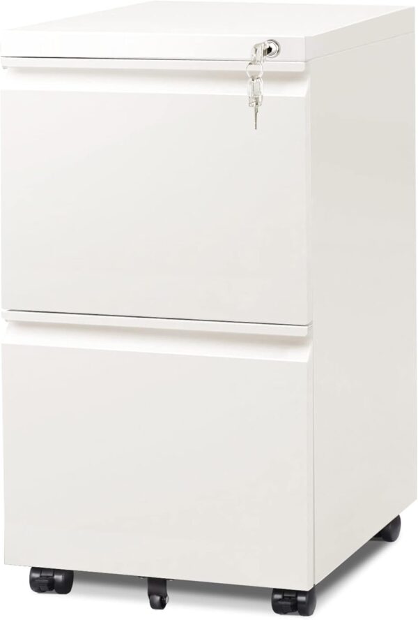 ac1b593a94e04da1b003cbdfca18e133 DEVAISE 3 Drawer Mobile File Cabinet Under Desk Office, Fully Assembled Except Casters, Letter/Legal Size, Black