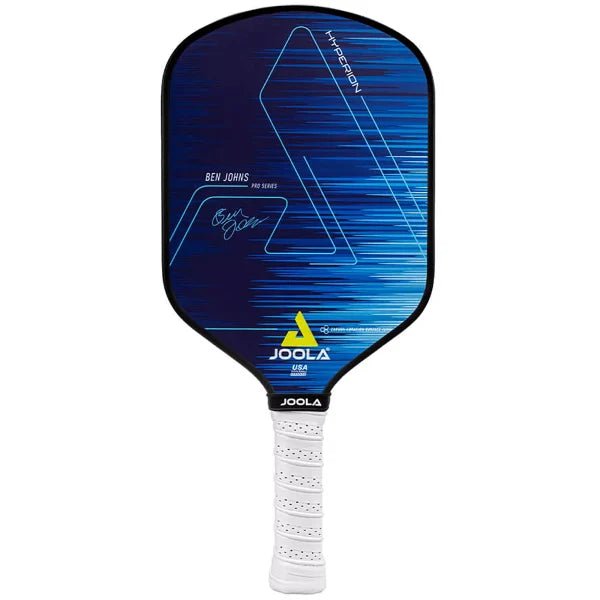 ac46fa84f56c459caada18dbd318b956 Ben John s Hyperion CAS 16 mm Pro Pickleball Paddle, Blue