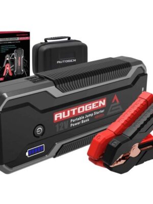 AUTOGEN 4500A 32000mAh Black Battery Jump Starter, 12V Lithium Jump Box