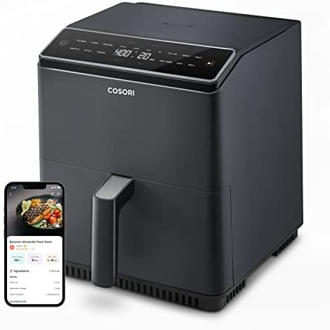 acc2e4cda6b94835a31759f8406fd688 Air Fryer 6.8Qt, Dual Blaze with 360 ThermoIQ Tech