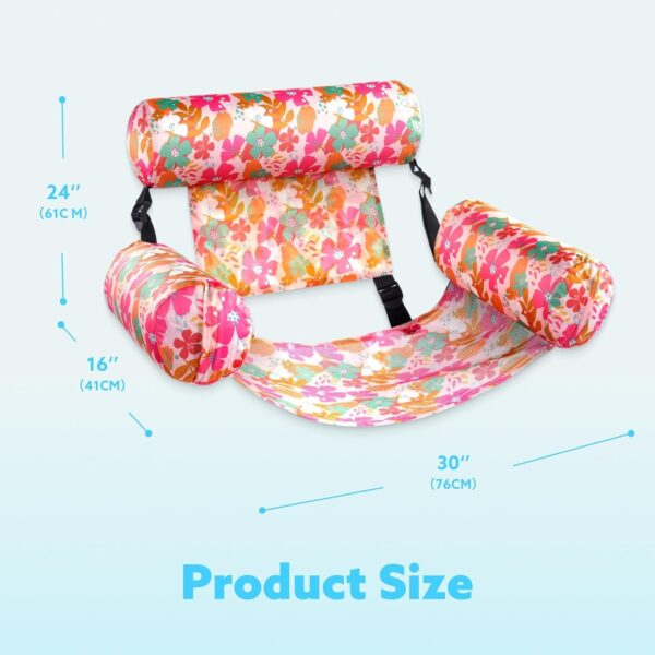 acdecd065b23418c861c83a1c553744b SLOOSH Inflatable Pool Floats Adult,2 Packs Floating Lounge Chairs,Blow up Pool Noodles for Adult Heavy Duty,Floating Chair for Party Summer Water Beach Lake Fun