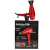 BabylissPro Volare Hair Dryer, Red