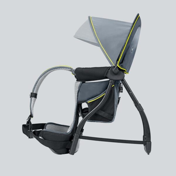 Chicco SmartSupport Aluminum Frame Backpack Carrier, Lightweight Baby Backpack Carrier | Solar/Grey New Model