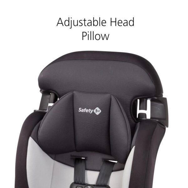 Grow and Go All-in-One Slim Convertible Car Seat, Rear Facing, 5-40 lbs, Forward Facing (30–65 lbs), High Back Booster Seat 40-100 pounds, Aqua Pop