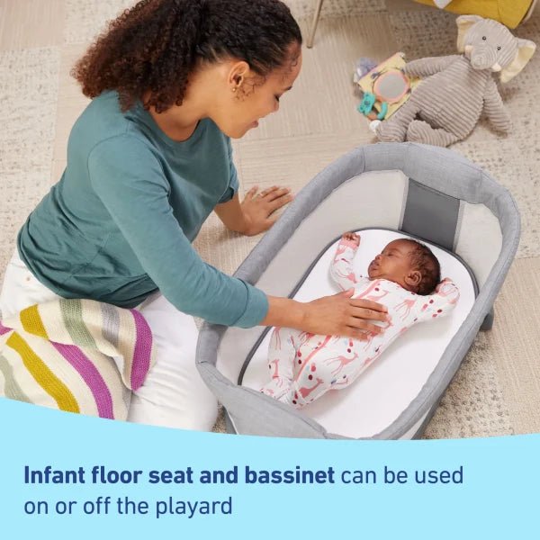 adc94d6df3174e5fa59add22807b46d9 Graco Pack n Play Sit N Grow Playard Lenny