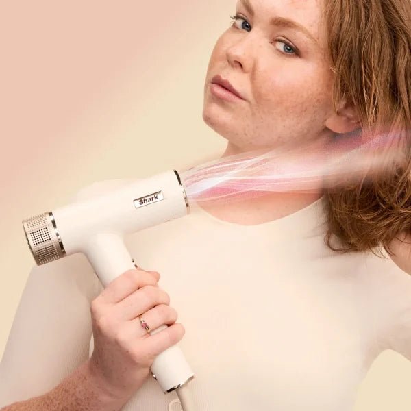 Shark SpeedStyle RapidGloss Finisher and High-Velocity Dryer Silk Straight Wavy