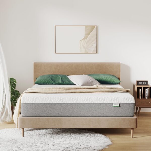 add6f4f6480c4e21908b4add416e7ec0 Novilla Queen Size Mattress, 12 Inch Gel Memory Foam Mattress for Cool Night & Pressure Relief, Medium Plush Feel with Motion Isolating, Bliss
