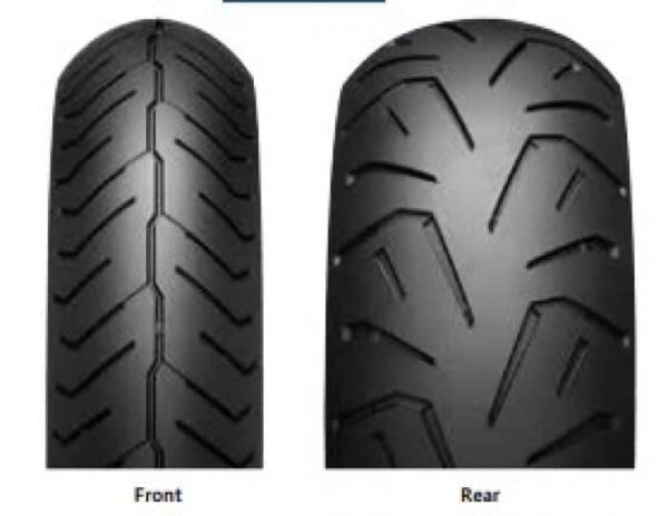 adebb821add042148a899dadae4c39f5 130/70R-18 Bridgestone Exedra G853F Radial Front Tire