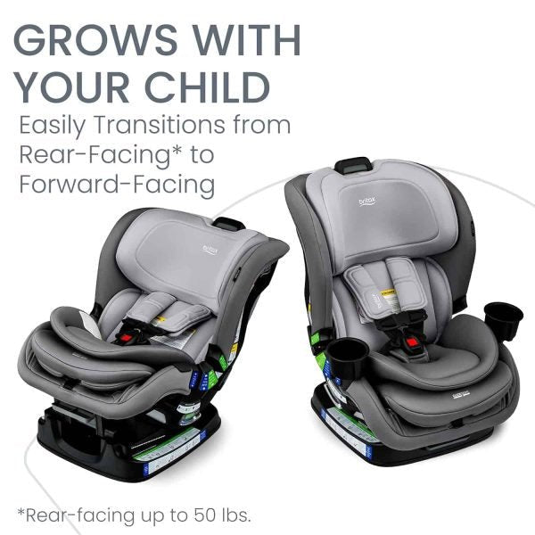 ae1af11386624482aa64847b80df37e4 Britax Poplar Convertible Car Seat, 2-in-1 Car Seat with Slim 17-Inch Design, ClickTight Technology, Glacier Graphite