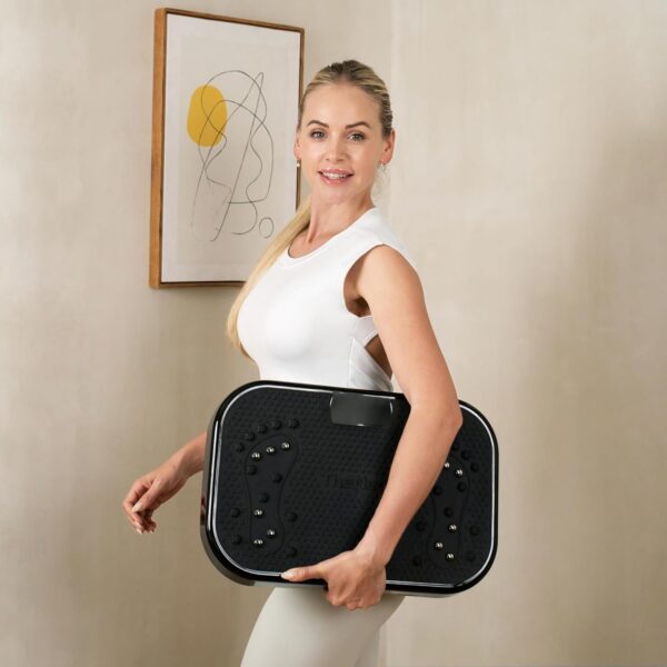 aea12c23ce9946fa8547e8032bf4d73e TheNeat Vibration Plate Exercise Machine, Whole Body Workout Vibration Fitness Platform, 330 Lbs Capacity, Low Noise Vibrating Plate Machine for Home & Office, NeatShake