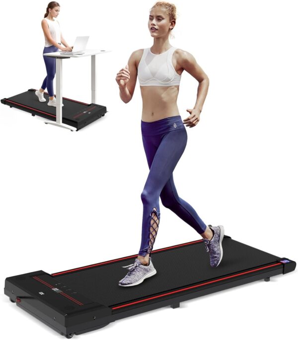 aea8981afc9e48d39d7ecd702a5cec72 Walking Vibration Pad with APP, 3 in 1 Under Desk Treadmill, 2.5HP Low Noise Walking Treadmill Pad with Remote Control,Portable Treadmills for Home Office