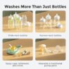 Momcozy KleanPal Pro Baby Bottle Washer, Sterilizer & Dryer – All-in-One Cleaning Machine for Bottles, Pump Parts & Baby Essentials – Time-Saving & Effortless Care