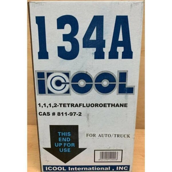 aecbfdbdebc34cae954ba5b1a17a2aa9 R134A Refrigerant, Full of R-134A, Net 30LB Tank, Suitable for automotive air conditioners, refrigerators-Make in USA