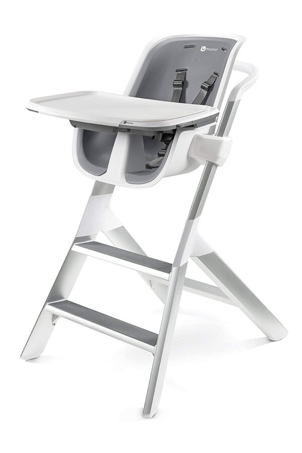 af15b1b9f17a40d5896a11a54210412d 4moms High Chair, White/Grey