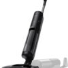 Wet Dry Vacuum Cleaner, 0 Tangle Cordless Vacuum Mop All-in-One for Hard Floors, 180° Lie-Flat Floor Cleaner Machine with 194°F Hot Self-Cleaning, 50Mins Runtime