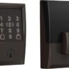 Encode Plus Smart Wi-Fi Lock for Front Door, Keyless Entry Deadbolt, Unlock with Apple Watch, Built-in WiFi and App Control, Easy Install, Alexa & Apple HomeKit Compatible, Matte Black
