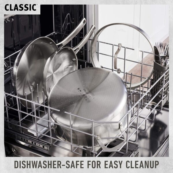 Calphalon Classic Stainless Steel 10-Piece Cookware Set