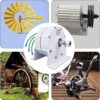 12000W Low RPM Permanent Magnet Generator 12V 24V 48V 120V 220V, Free Energy Gearless Permanent Magnet Generator Motor DIY for Wind Turbine Water Turbine,12V